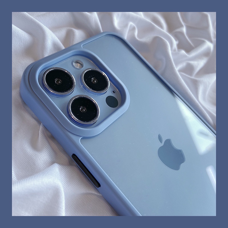 Ốp điện thoại silicone trong suốt chống sốc bảo vệ camera cho iPhone 13 Pro Max 13 13 Pro | BigBuy360 - bigbuy360.vn