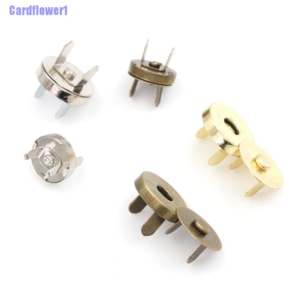 10 Bộ Nút Kim Loại Từ Tính 14mm Dành Cho May Vá