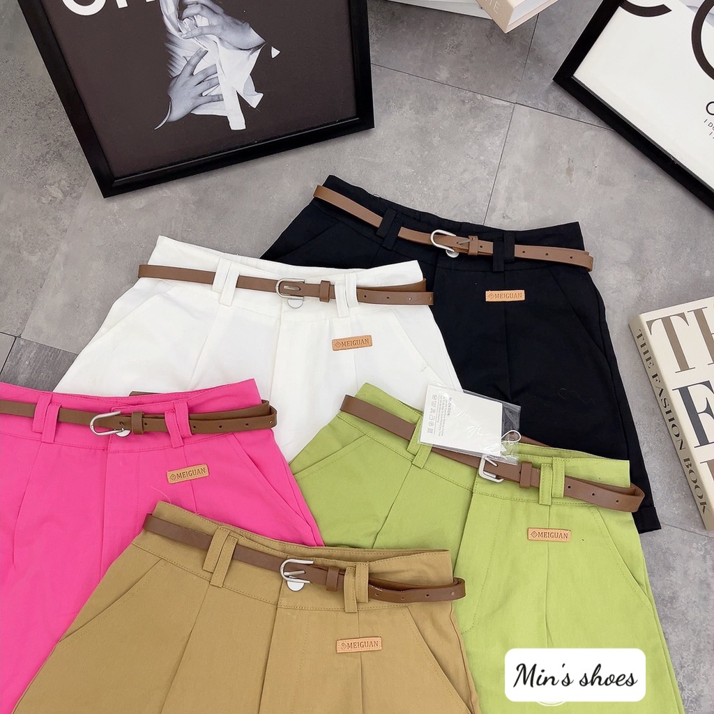 Min's Shoes - Quần short nữ phong cách thời trang Hàn Quốc Quần 282