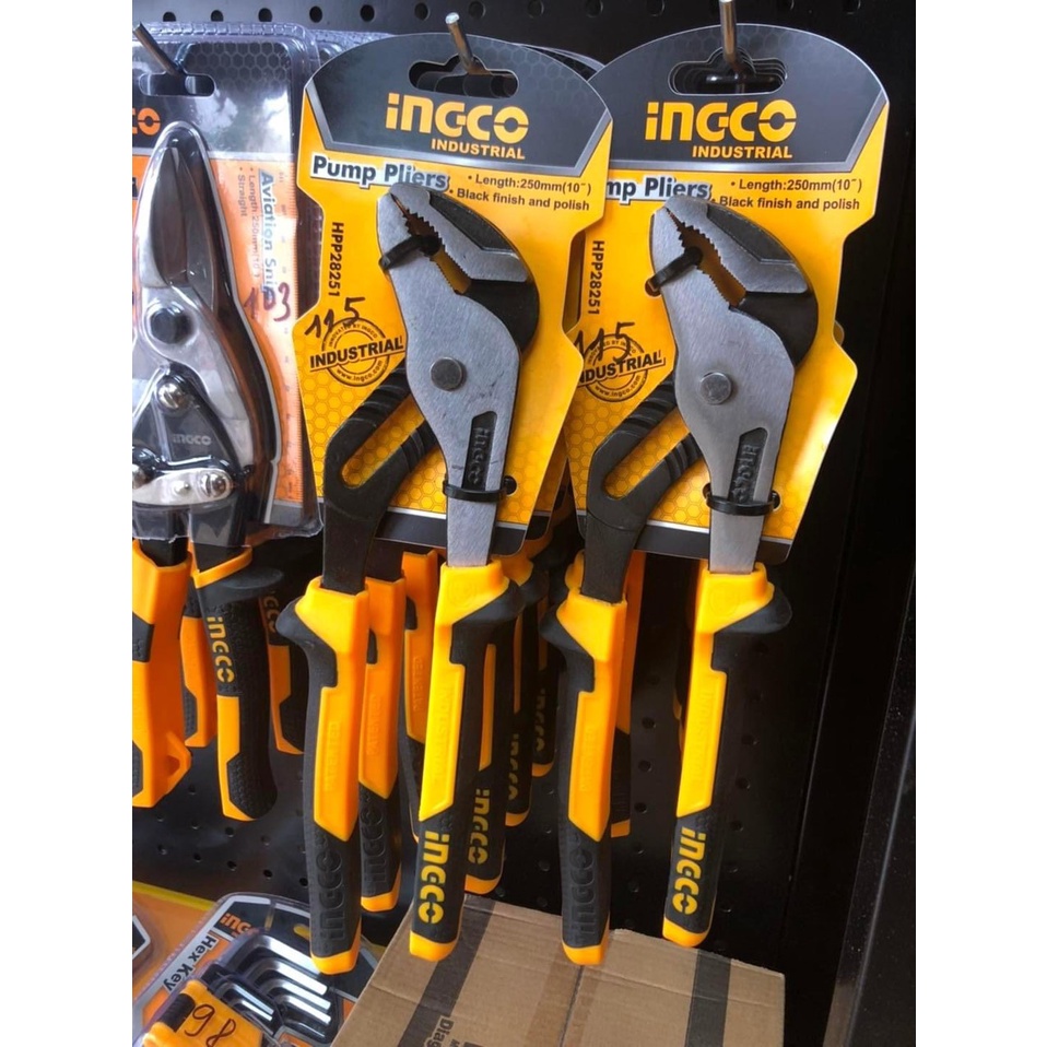 Kềm mỏ quạ 10"/250mm ,Chất liệu: thép CRV cao cấp. Ingco HPP28251