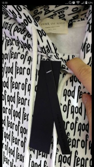 ÁO HOODIE FEAR OF GOD FOG