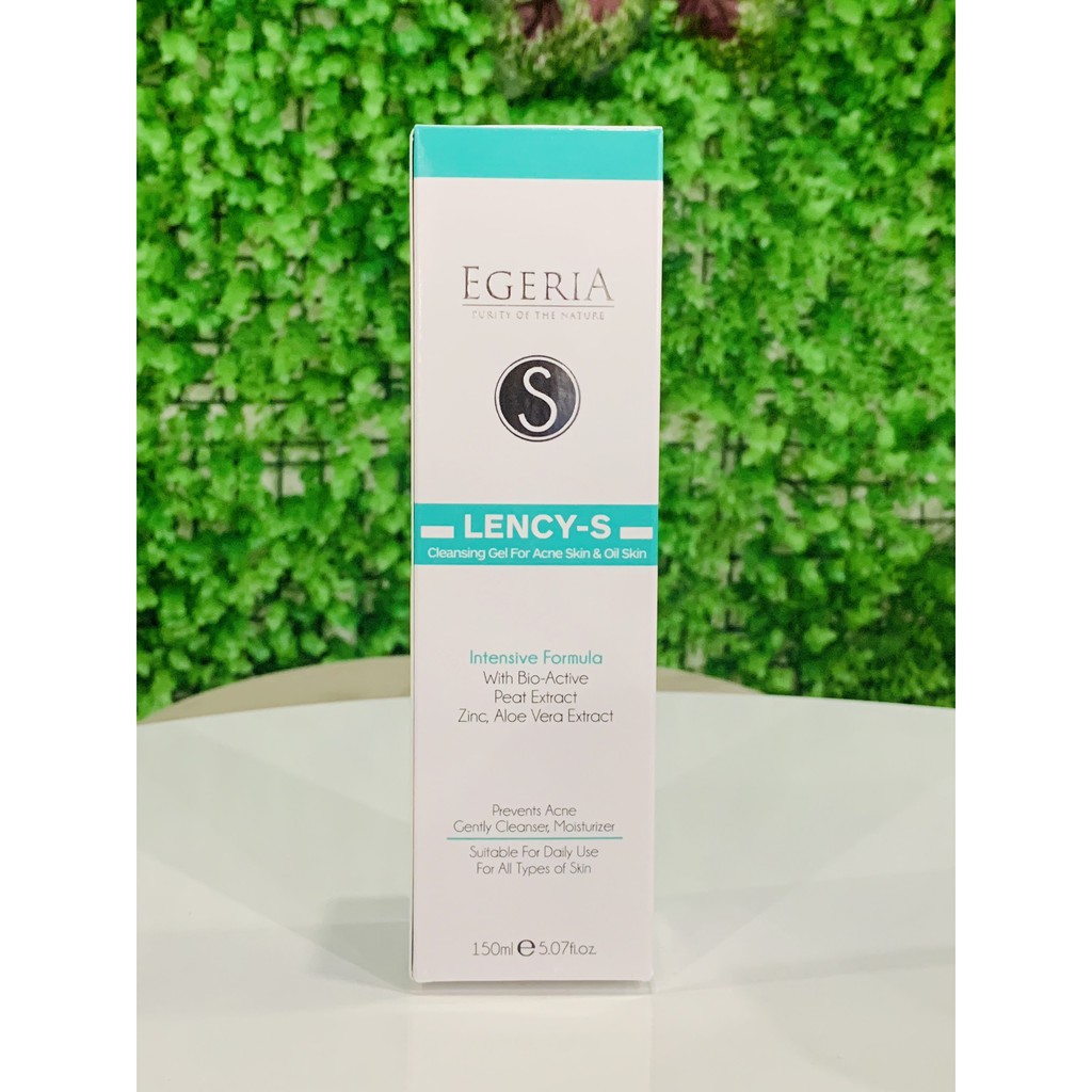 Sữa rửa mặt giảm mụn Lency - S