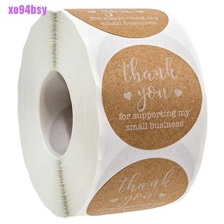 Cuộn 500 Nhãn Dán Thank You Handmade xo94bsy
