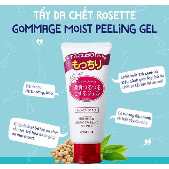 Sữa Rửa Mặt Rosette Rosette Gommage Moist 120g