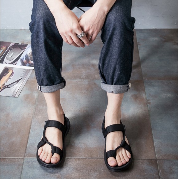 sandal nam 2116 nam nữ phong cách hàn quốc