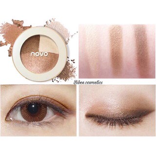 ⏳Phấn mắt NoVo tone màu rêu nâu cực lạ cực sang