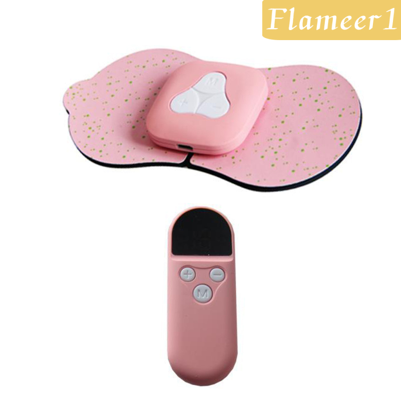 [Hàng mới về] Set máy massage điện mini cầm tay giúp giảm đau hiệu quả màu hồng