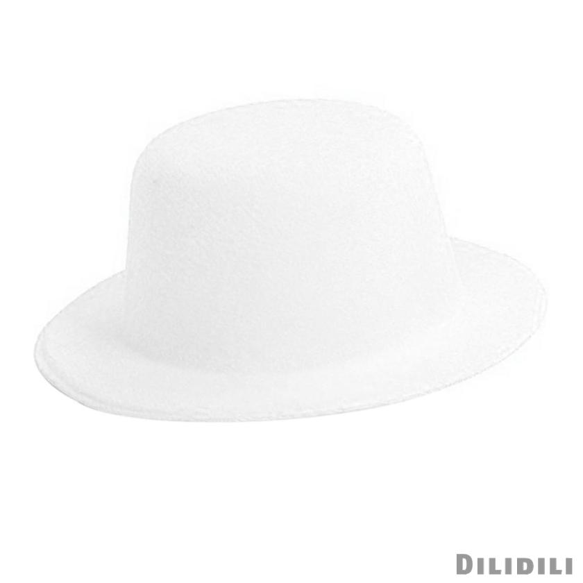 1/3 Cool BJD Dolls Felt Top Hat Round Bowler Cap for SD LUTS YOSD Dollfie AS DZ Doll Clothing Accs