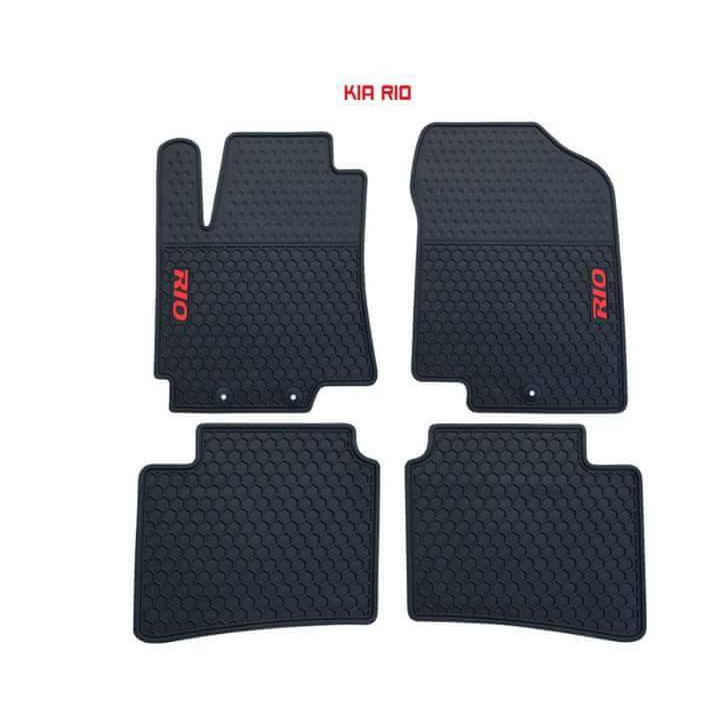 Thảm trải sàn , lót sàn cao su theo xe Kia Rio 2012-2016 chính …