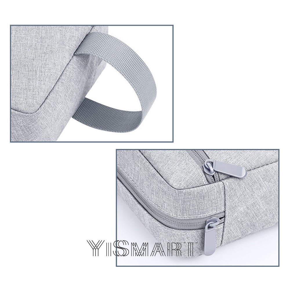 Túi Đựng Tai Nghe/Sạc Dự Phòng/Sạc USB Có Khóa Kéo Mang Đi Du Lịch Tiện Lợi