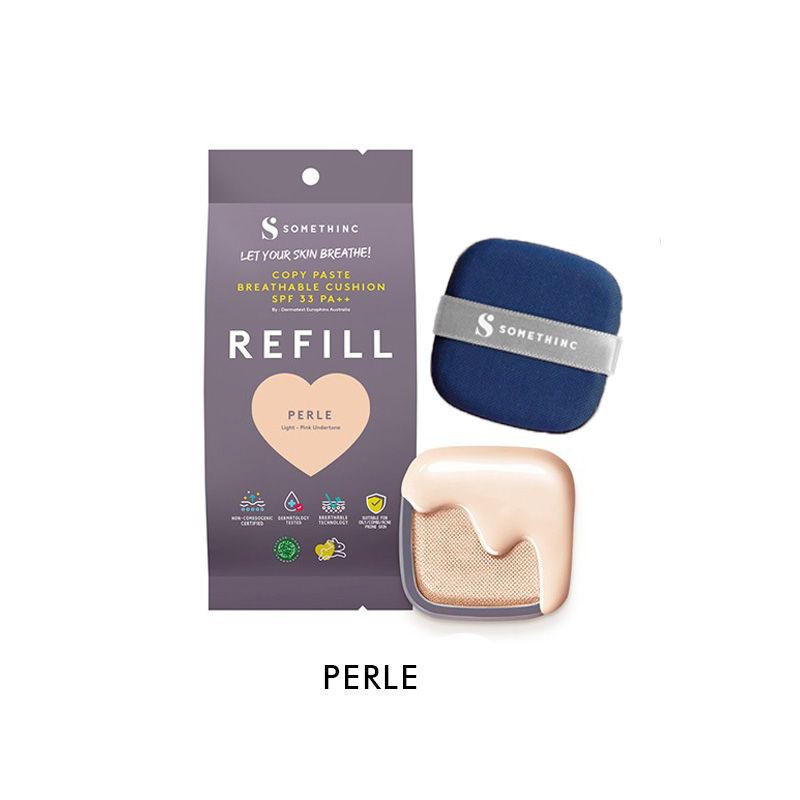 (hàng Mới Về) Phấn Nước Dạng Lưới Thoáng Khí Chống Nắng Spf33 Pa + + Somethinc