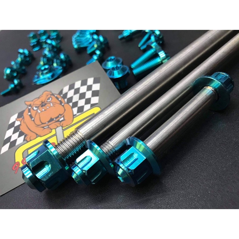 Full ốc titan gr5 ex 150 như hình  phân loai  ex 10  ex11  ex150  ex155  winnner