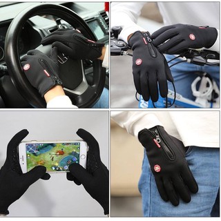 GĂNG TAY ĐI XE MÁY CAO CẤP CHỐNG NƯỚC 3in1