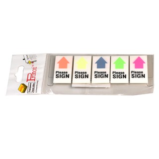 GIẤY PHÂN TRANG NHỰA MŨI TÊN PLEASE SIGN