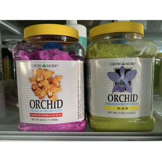 Lọ 1,13kg Phân bón cao cấp PREMIUM ORCHID FOOD GROW MORE chuyên dụng cho Lan NHẬP KHẨU MỸ