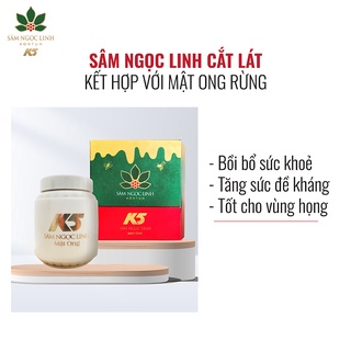 Sâm Ngọc Linh Kon Tum K5 Ngâm Mật Ong
