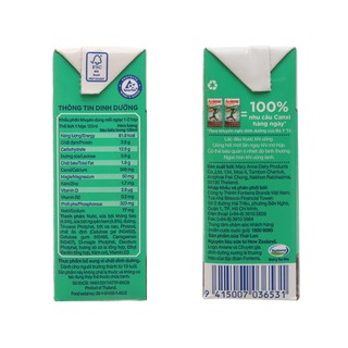 Lốc 4 Sữa Bột Pha Sẵn Anlene Socola 125Ml