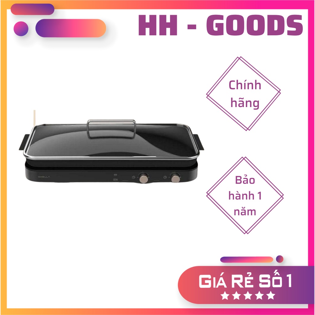 Bếp Từ OHELLA Kèm Khay Nướng Hàn Quốc