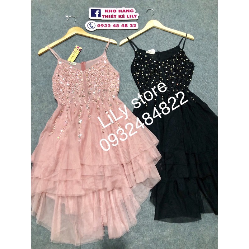 ảnh và video thật 1000% Đầm 2 dây kết đá tay