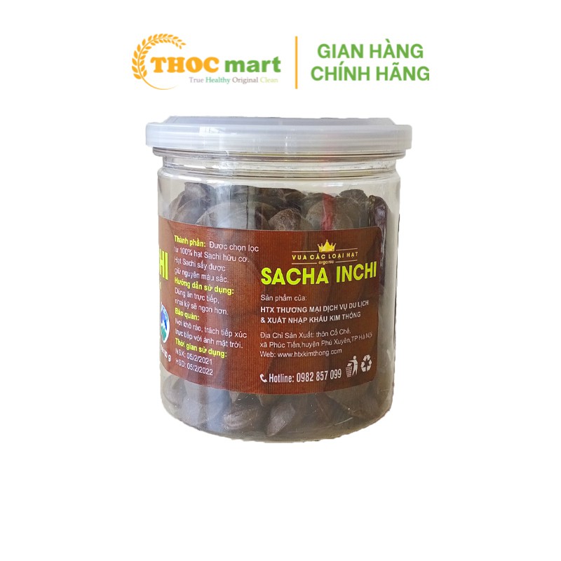 [ THOCmart.vn ] Hạt SACHI sấy giòn nguyên vỏ King Of Nuts hạt dưỡng chất cho cuộc sống khỏe mạnh