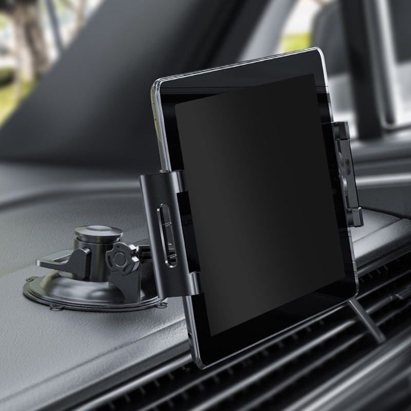 Giá Đỡ Điện Thoại / Máy Tính Bảng Hít Kính Chắn Gió Xe Hơi Xoay 360 Độ