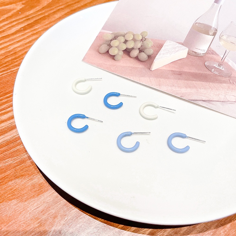 Set 3 bông tai thời trang Hàn Quốc 2021 mới