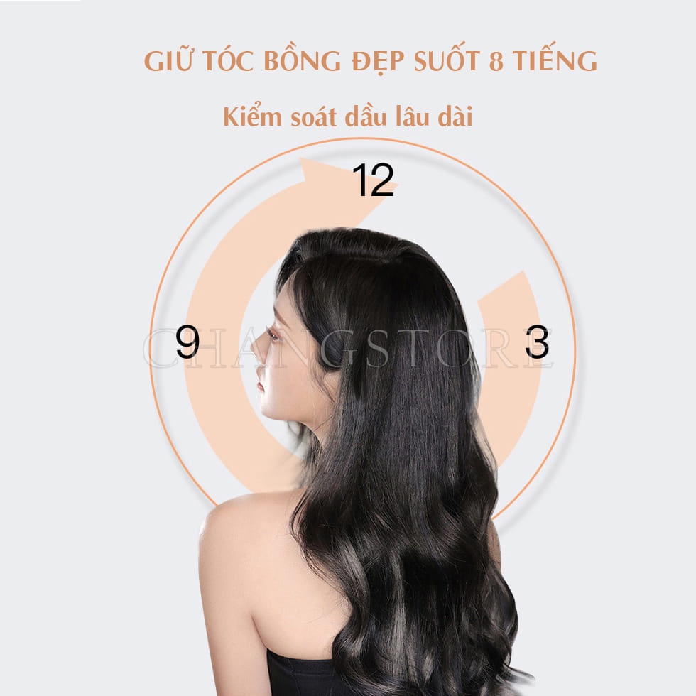 Dầu gội khô dạng xịt, dầu gội đầu khô nữ không bết dính phồng tóc suốt 8 tiếng