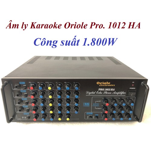 Ampli Oriole Pro 1012HA 12 sò, hiệu ứng âm thanh tốt
