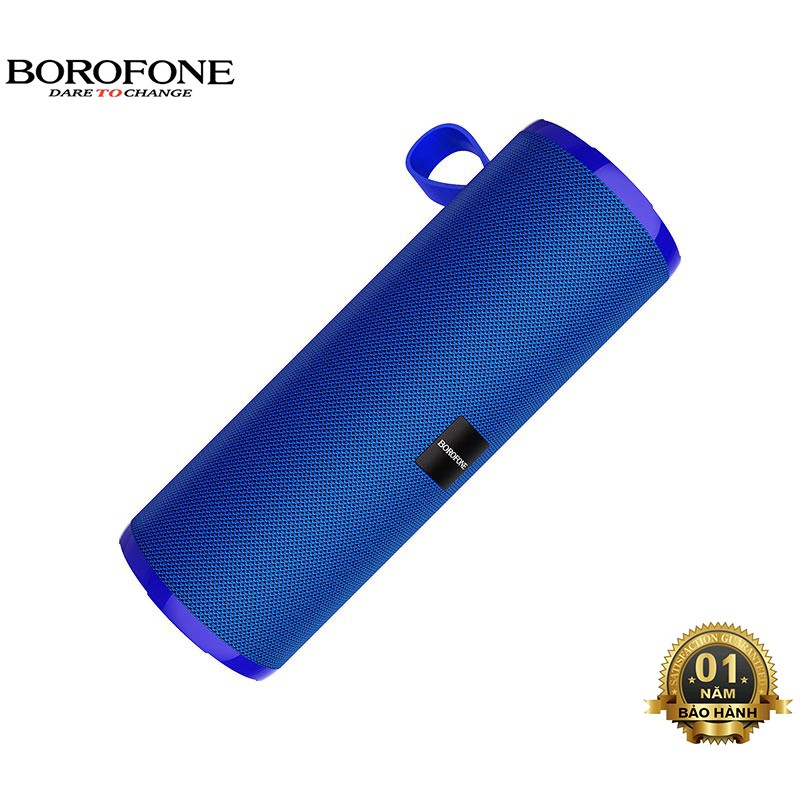 Loa Bluetooth Borofone BR1 Bass mạnh mẽ, hỗ trợ di động không dây 5.0 kết nối 2 loa cùng lúc TWS