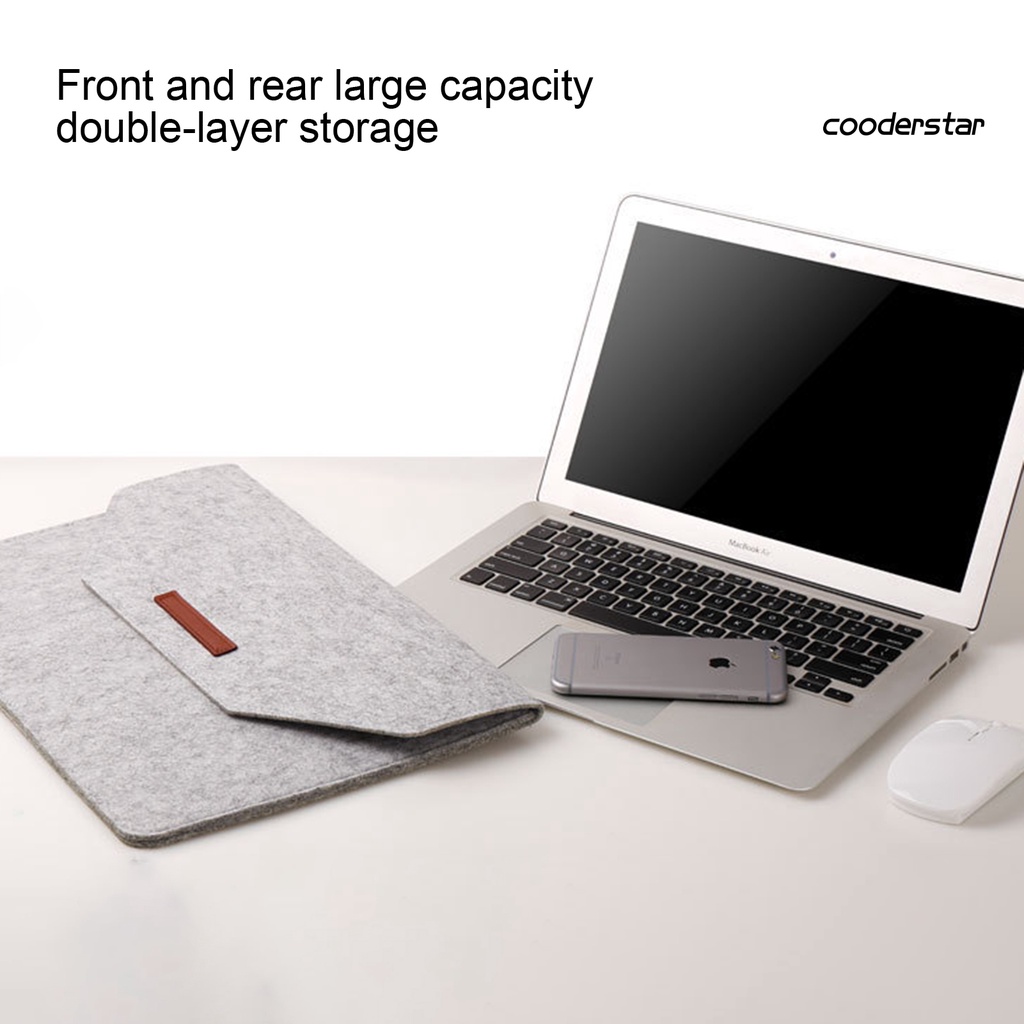 Túi đựng laptop bằng cotton 13 inch chống thấm nước cho Macbook