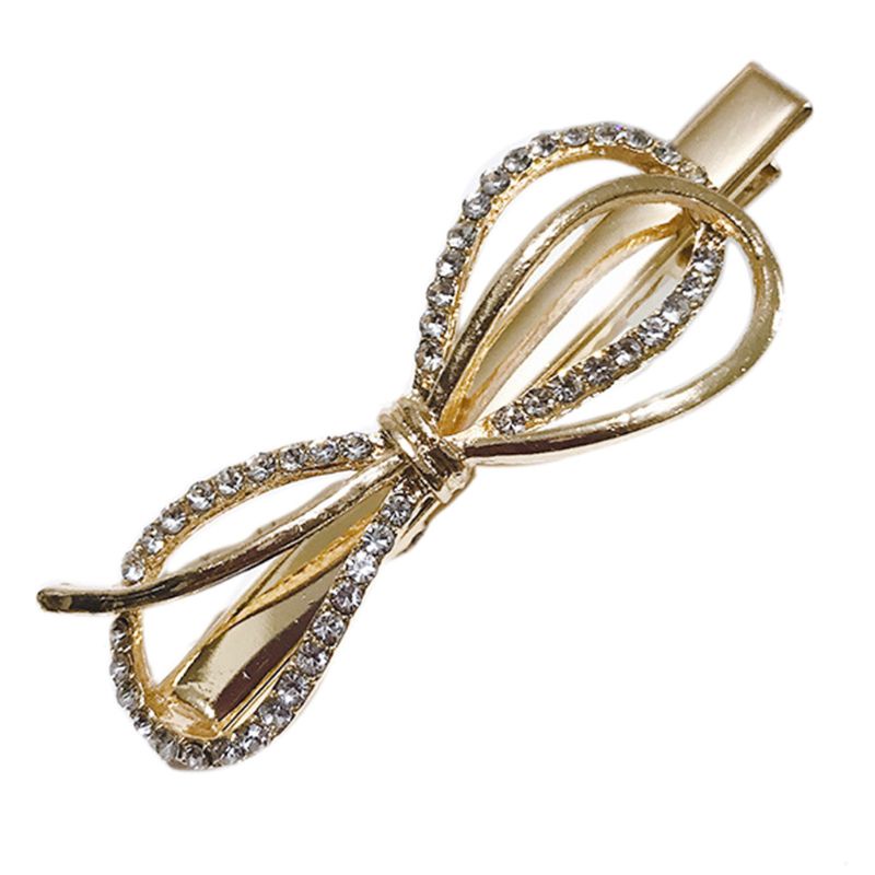 Kẹp Tóc Cá Sấu Đính Đá / Ngọc Trai / Ngôi Sao Bằng Hợp Kim Phong Cách Hàn Quốc Cho