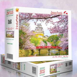 Tranh xếp hình 2035 mảnh - Lâu đài Himeji - Nhật Bản (2035-020)