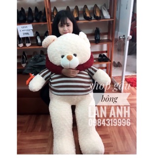 -  gấu bông khổ m5 cao 1m2 ảnh thật