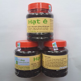 Combo 03 Lọ 150gr Hạt é sạch loại 1 (Công dụng thanh nhiệt, giải độc, giảm cân, nhuận tràng) - NPP HS shop