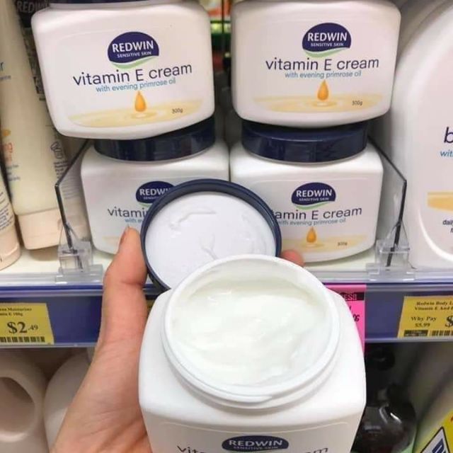 Kem dưỡng vitamin E Redwin ,hàng xách tay Úc đủ bill