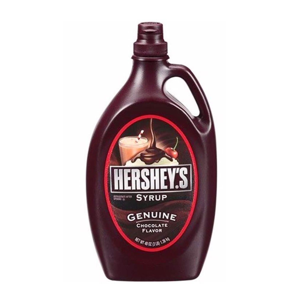 Sốt (sauce) Socola Hershey 1.36kg - Trang trí bánh kem, đồ đá xay, đồ uống nóng, làm bánh