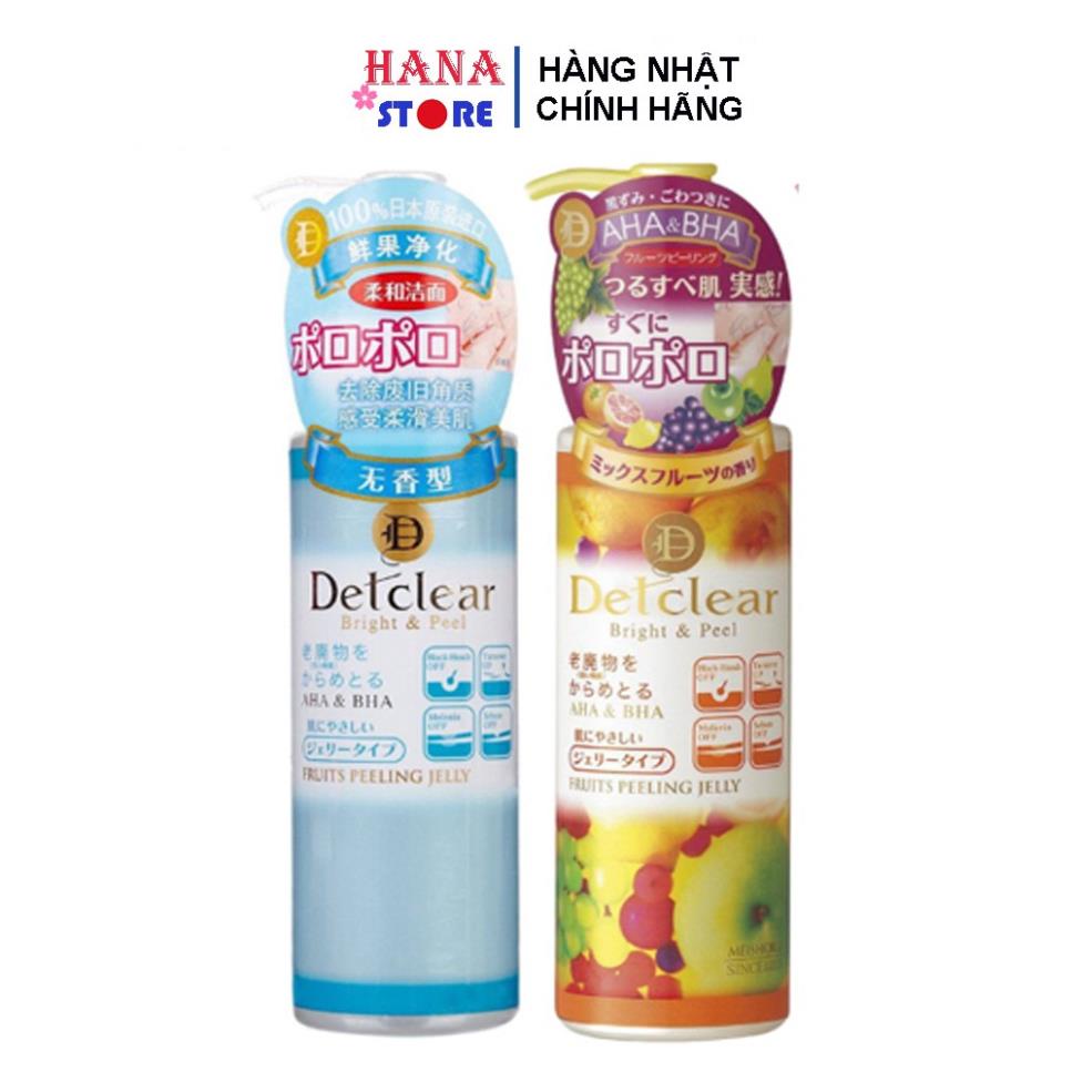 Gel Tẩy Tế Bào Chết Detclear Bright And Peel Nhật Bản