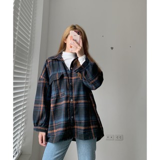 áo sơ mi dạ kẻ SA393 1994closet