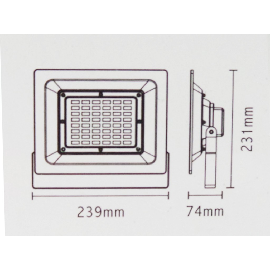 ĐÈN LED PHA 30W chiếu sáng bản hiệu , quảng cáo , lỗi đi , bãi xe , cây cảnh
