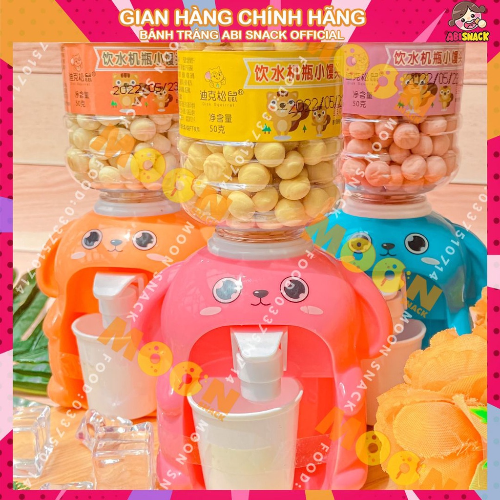 Siêu hot hit bánh men trắng hình bình nước con voi có thể chơi như phiên bản đồ thiệt 110g