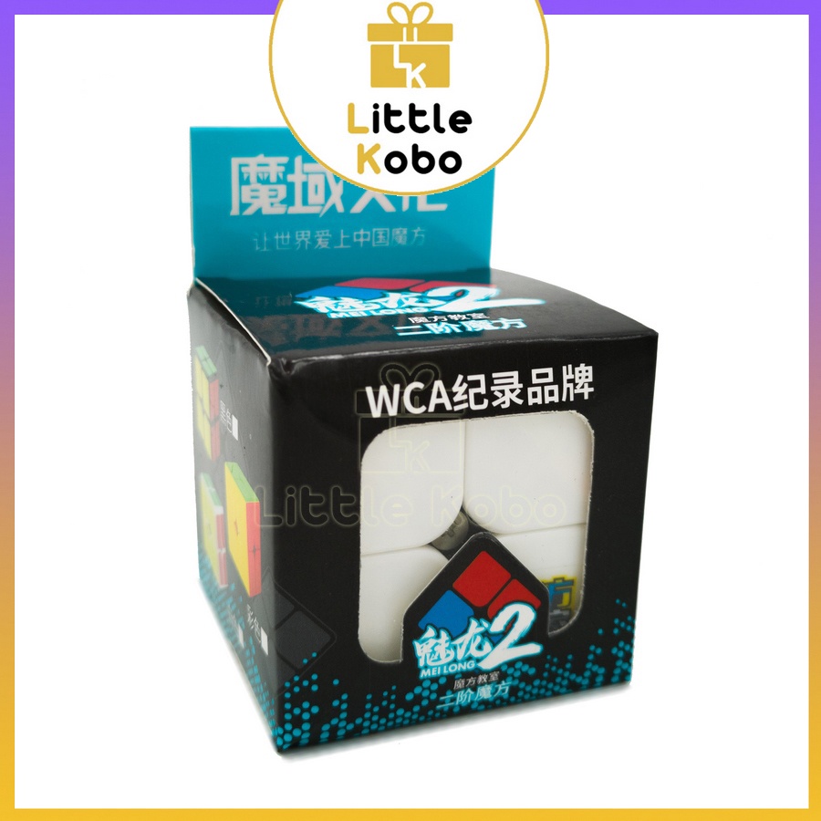 Rubik 2x2 Stickerless MoYu MeiLong MFJS Rubic 2 Tầng 2x2x2 Đồ Chơi Thông Minh