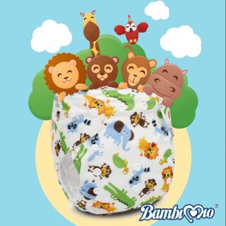 Combo 3 Bỉm vải Bambimio size M(3-16kg)