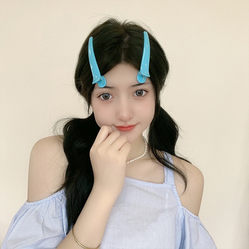 Kẹp mỏ vịt kẹp tóc cao cấp màu candy ngọt bóng nhiều size Ulzzang