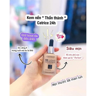 Kem nền catrice hd 24h