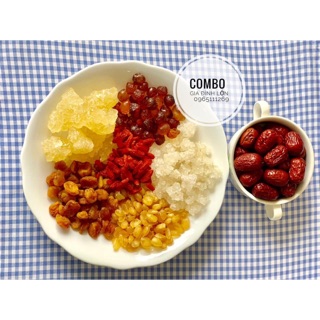 Combo Tuyết yến - Nhựa đào - Bồ mễ Gia đình lớn