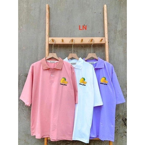 Áo polo quả chanh vàng LN11