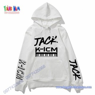 Áo hoodie JACK, K-ICM, áo nỉ mũ JACK KICM