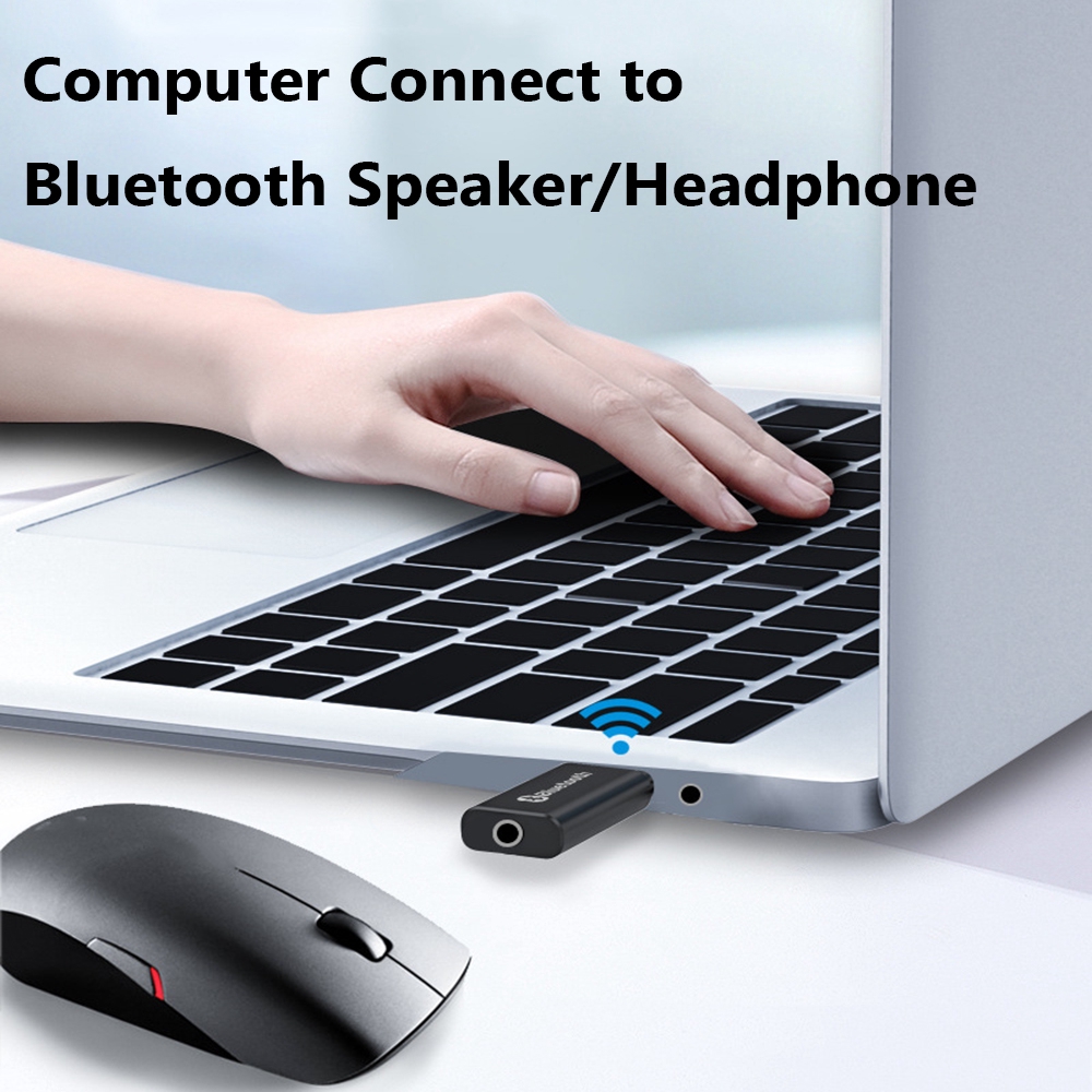 Thiết bị thu phát âm thanh thu nhỏ Bluetooth 5.0 đầu USB 2 trong 1 cho PC TV Loa ô tô chất lượng cao