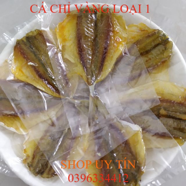 CÁ CHỈ VÀNG KHÔ LOẠI NGON ( Nhiều thịt, không xương, ăn cả con) - 1 Con