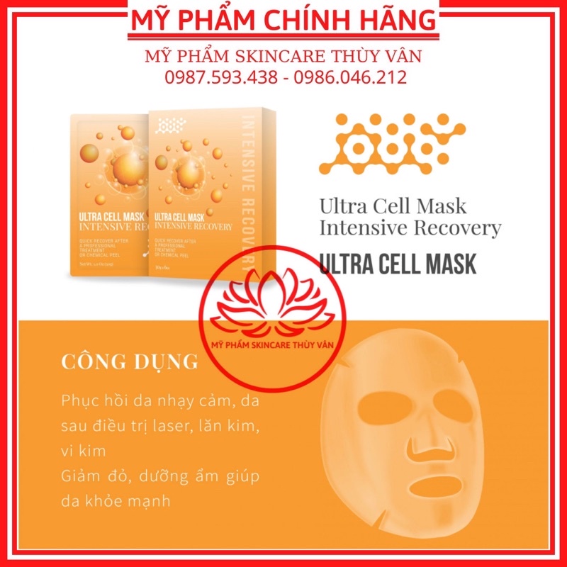 1 Miếng Mặt Nạ Phục Hồi Da Hàn Quốc Chính Hãng LEAU CLAIRE 30g